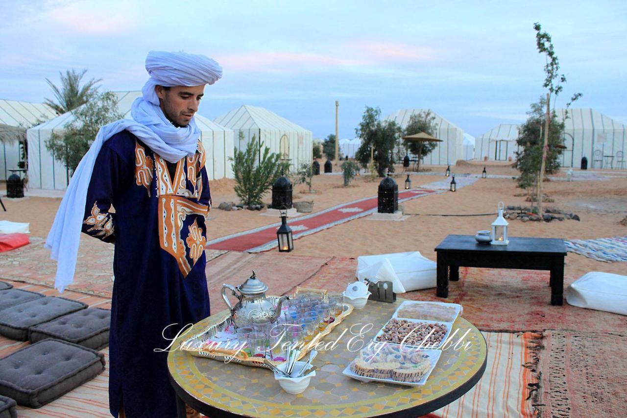 Luxury Tented Erg Chebbi Merzouga Exterior foto
