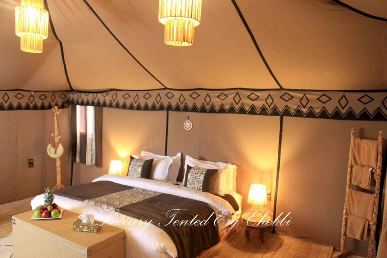 Luxury Tented Erg Chebbi Merzouga Exterior foto