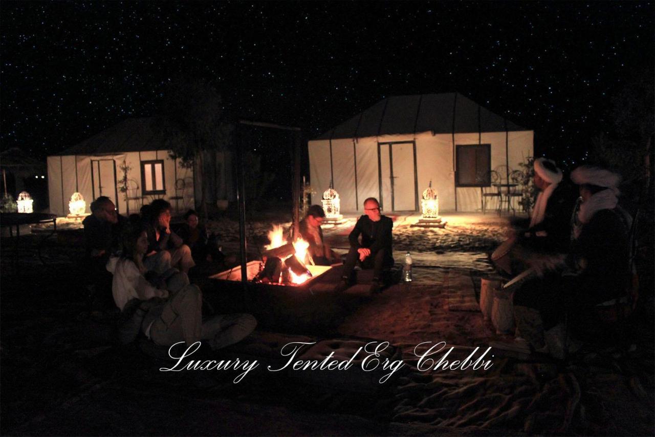 Luxury Tented Erg Chebbi Merzouga Exterior foto