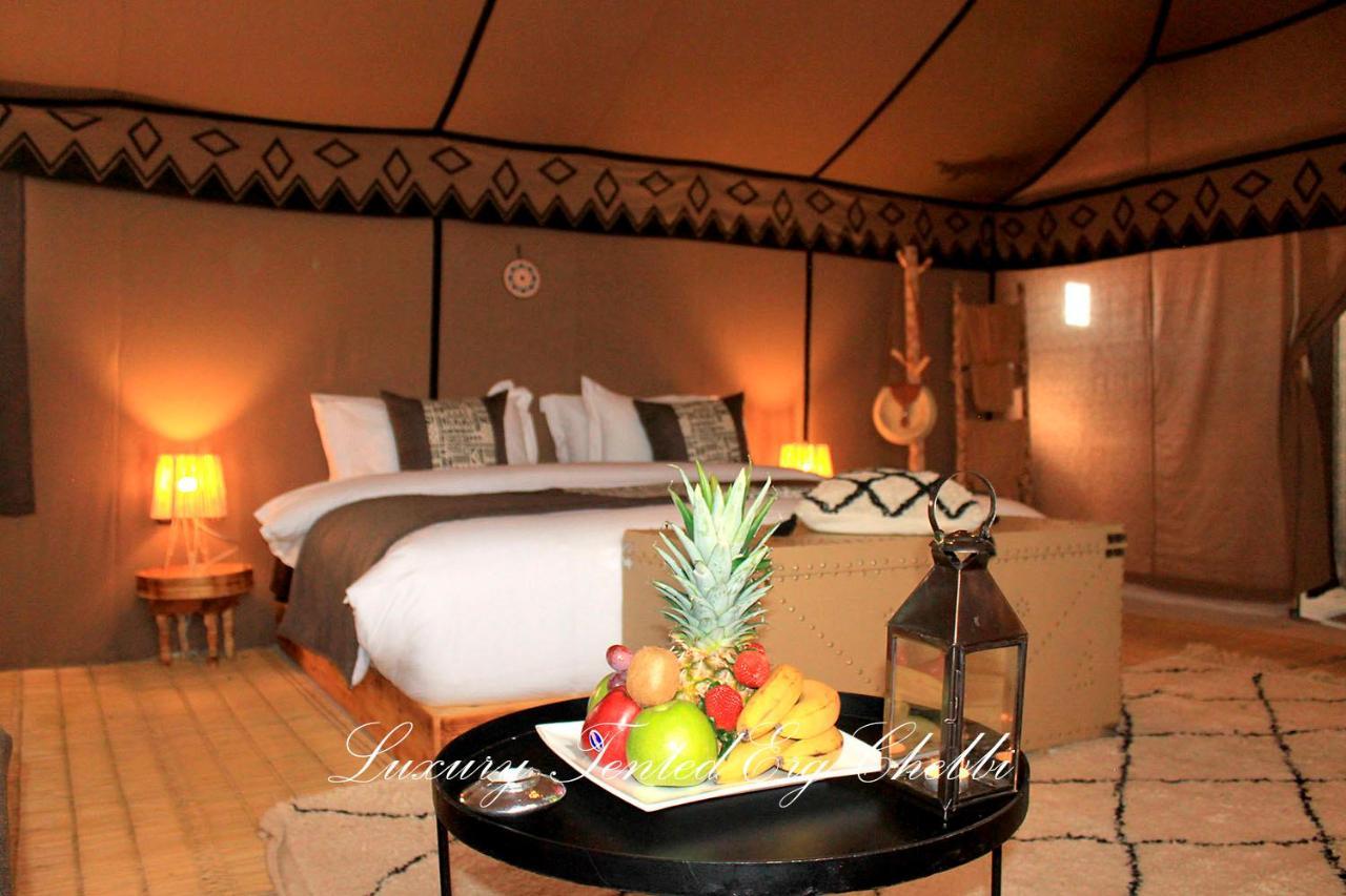 Luxury Tented Erg Chebbi Merzouga Exterior foto
