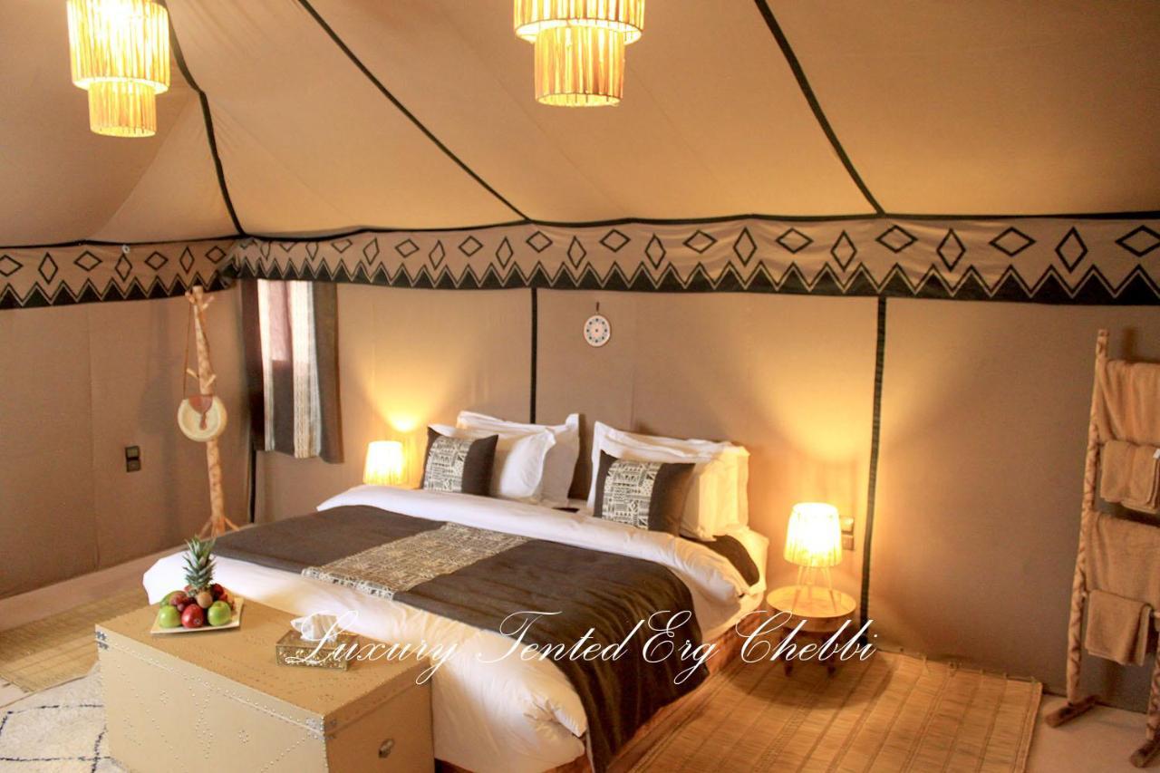 Luxury Tented Erg Chebbi Merzouga Exterior foto