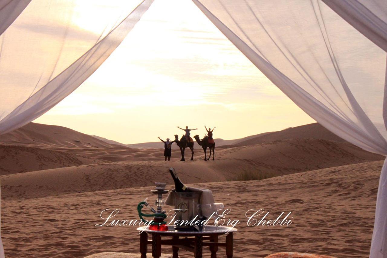 Luxury Tented Erg Chebbi Merzouga Exterior foto