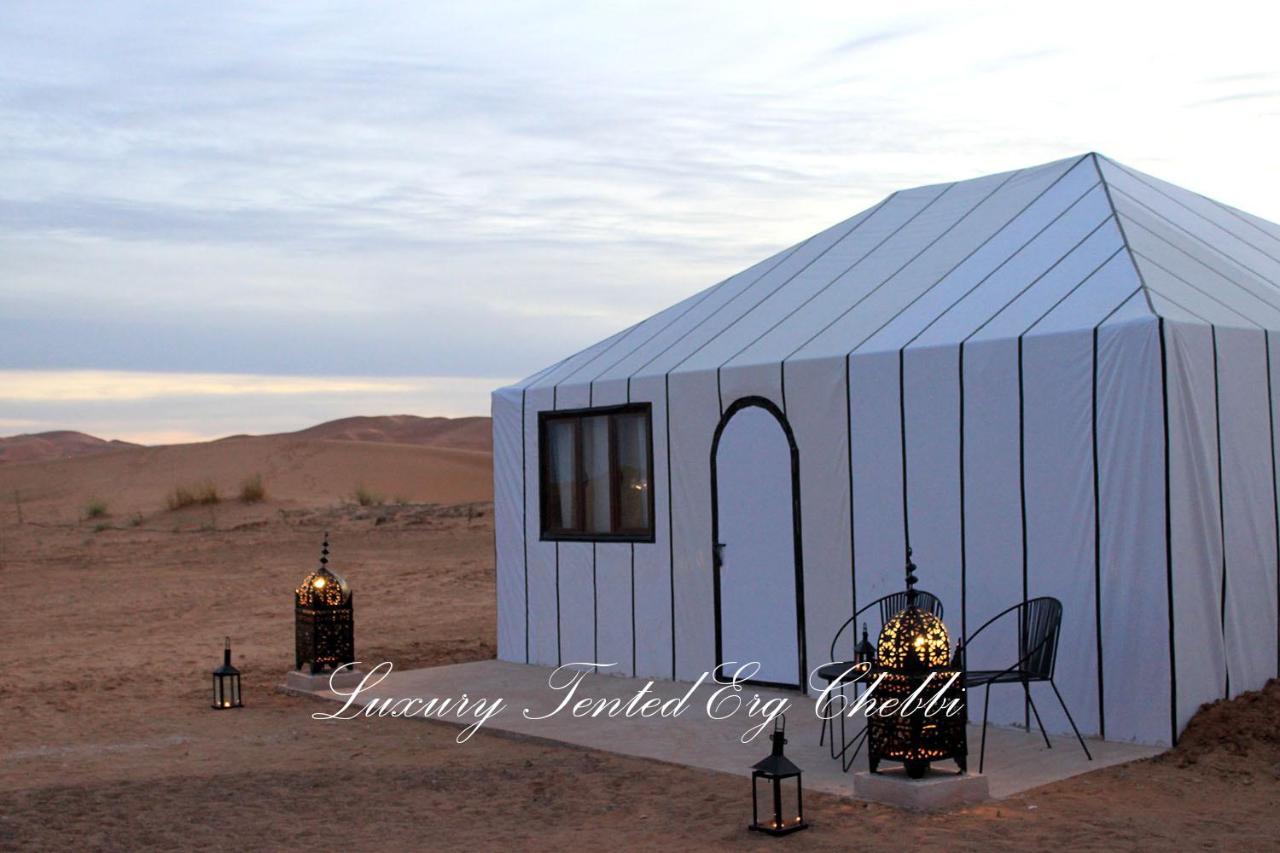 Luxury Tented Erg Chebbi Merzouga Exterior foto
