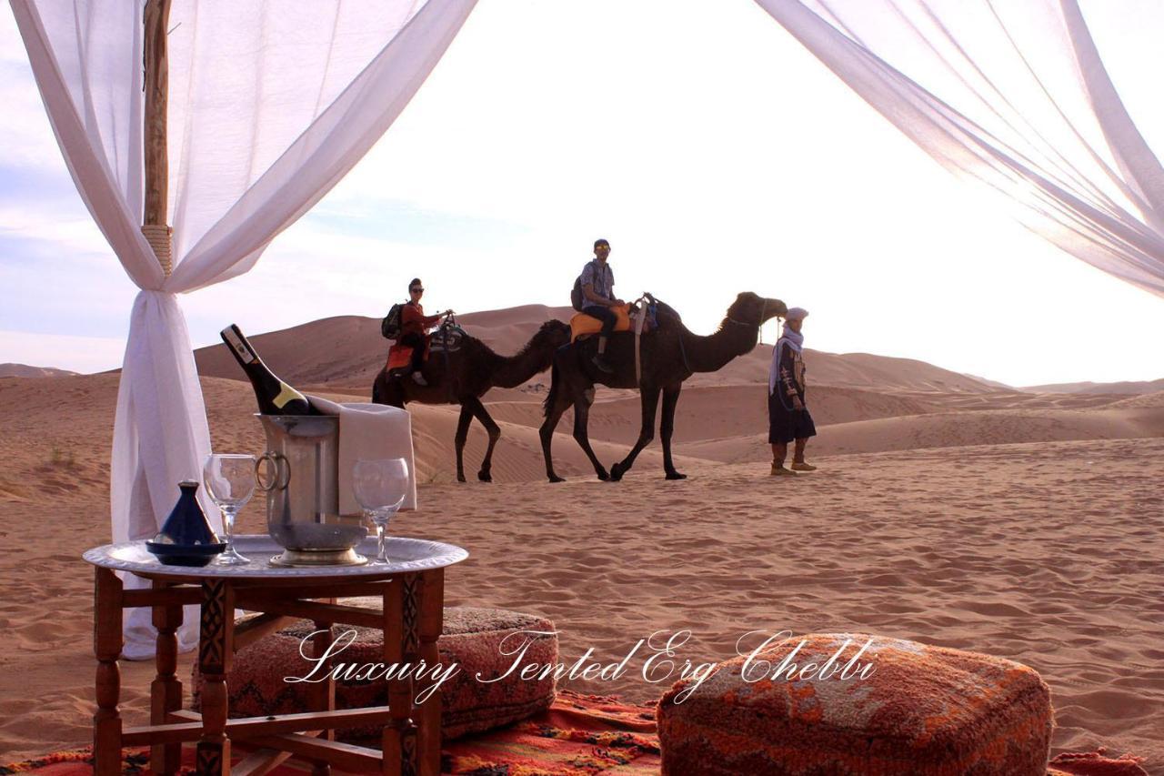 Luxury Tented Erg Chebbi Merzouga Exterior foto