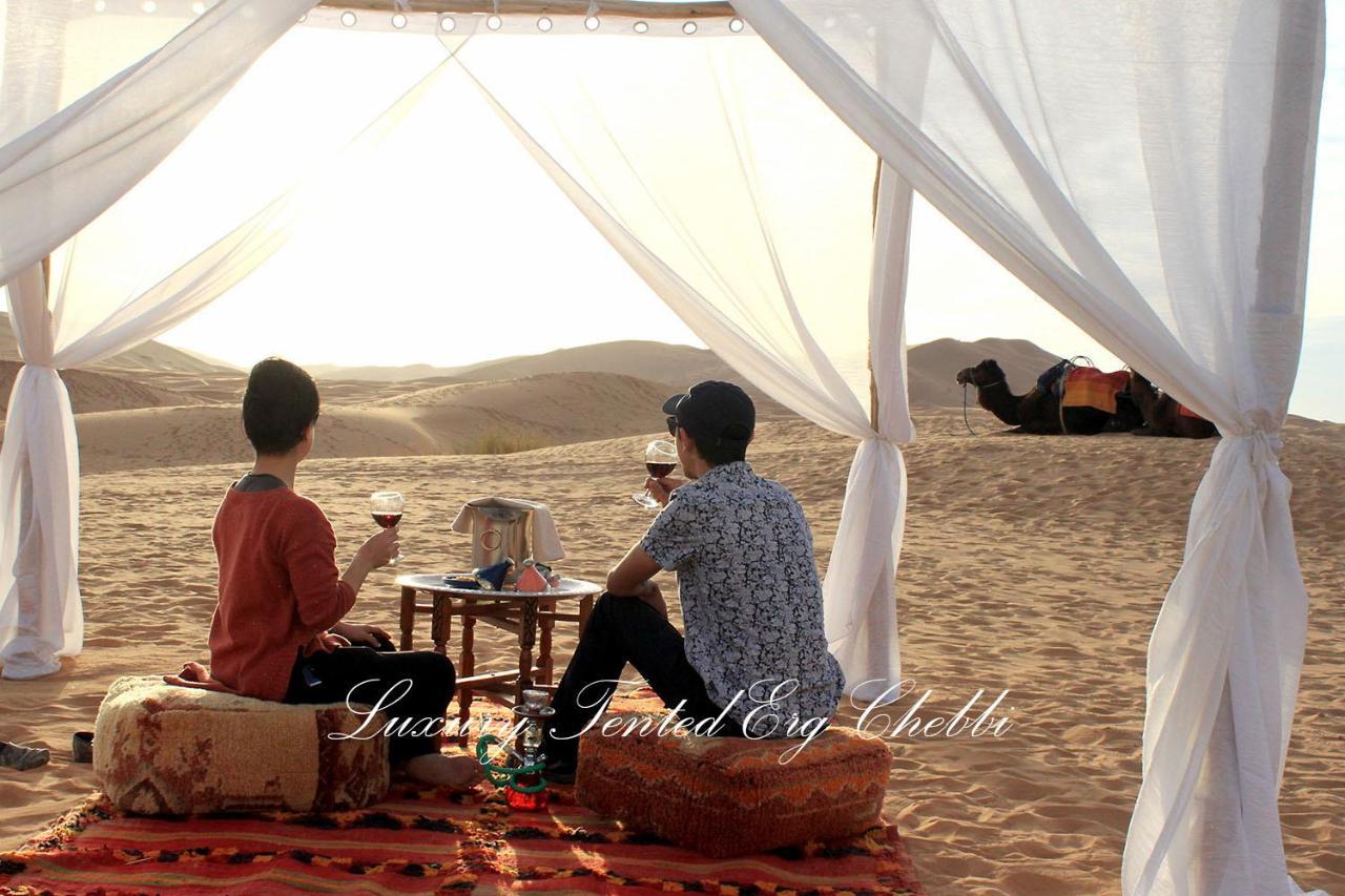 Luxury Tented Erg Chebbi Merzouga Exterior foto